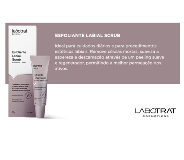 Esfoliante Labial Scrub Labotrat 15g