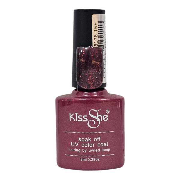 Esmalte em Gel Kiss She 8ml.