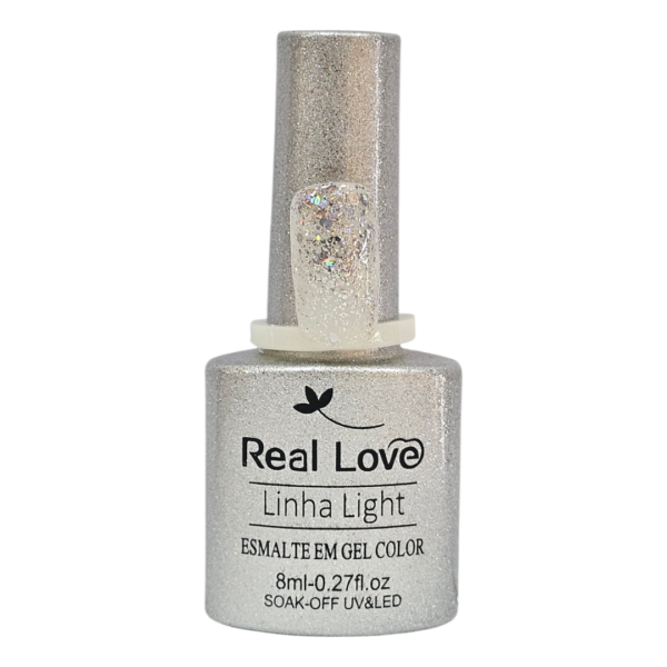 Esmalte em Gel Real Love Refletivo Rendinha 8ml