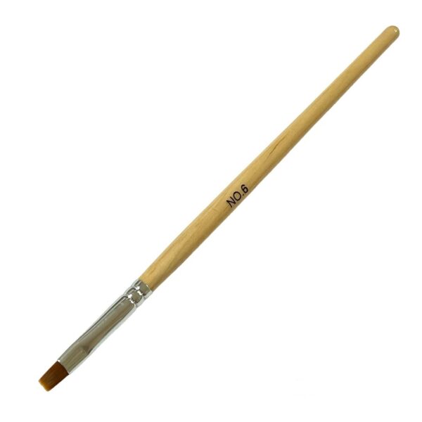 Pincel madeira reto