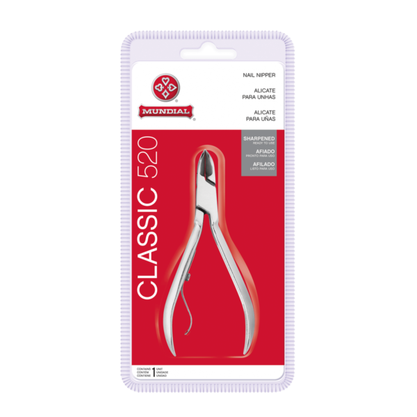Alicate de Unha 520-C Classic Curvo Mundial