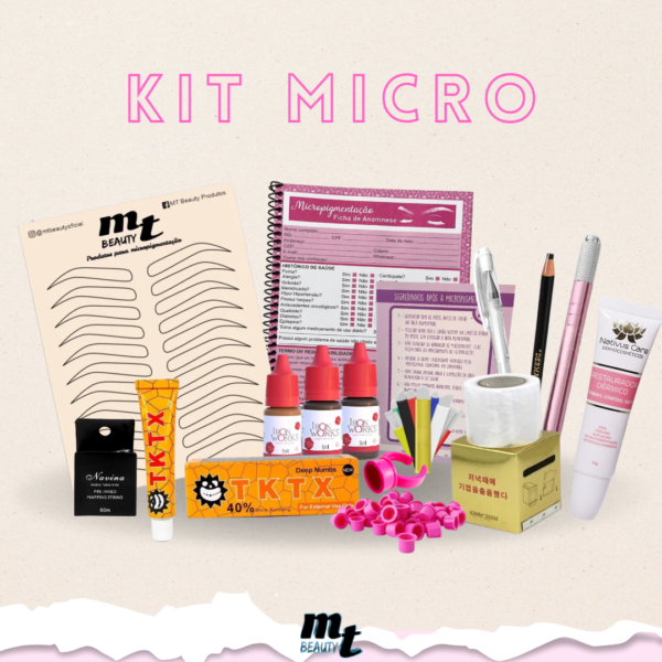 Kit Básico Micropigmentação