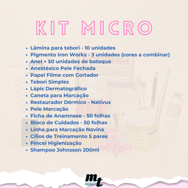Kit Básico Micropigmentação - Image 2