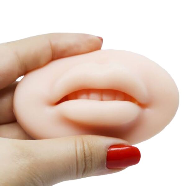 Boca Realista de Silicone para Treino