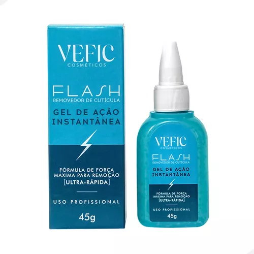 Removedor Cutículas Instantâneo Flash 45ml Vefic