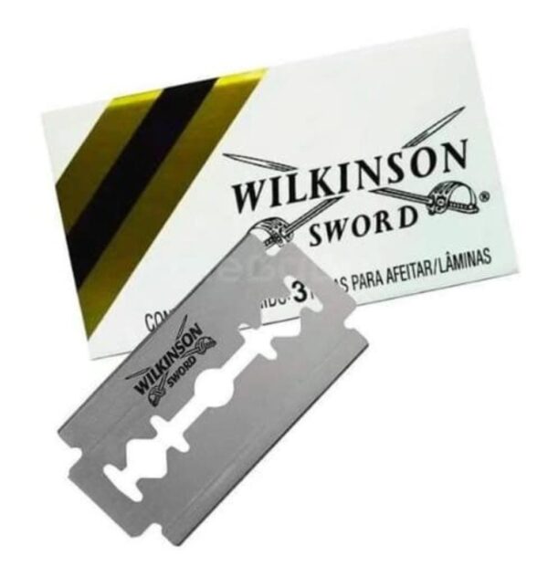 Lâmina Aço Barbear Wilkinson 3 Unidades