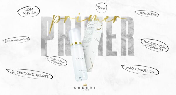 Primer Para Extensão de Cílios 90ml - Cherry Lash