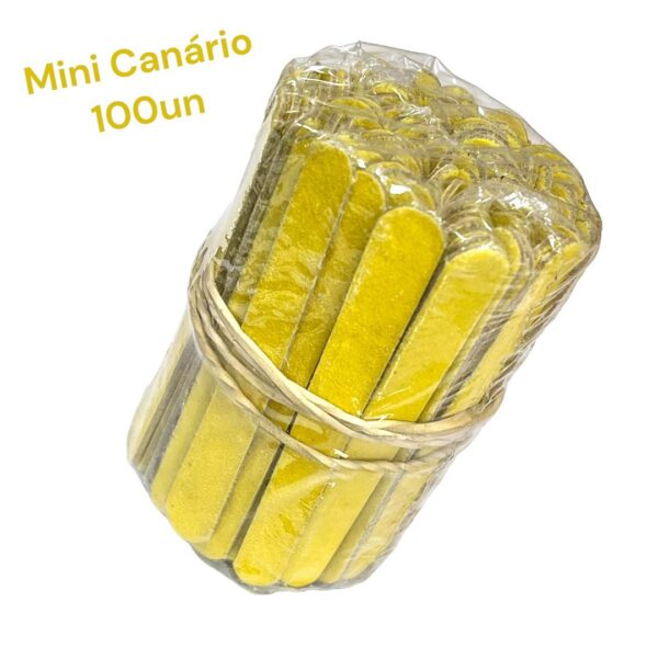 Lixa mini canário 100un
