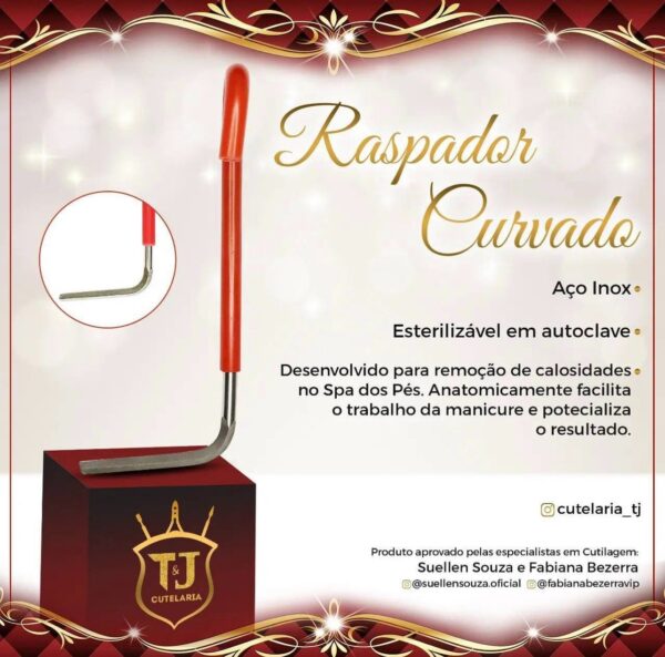Raspador cutícula TeJ