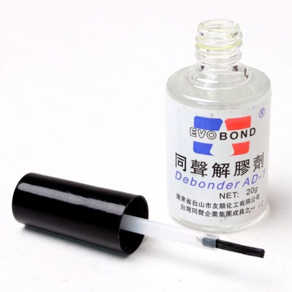 REMOVEDOR LIQUIDO DEBONDER PARA LIMPEZA DE PINÇAS 20ML