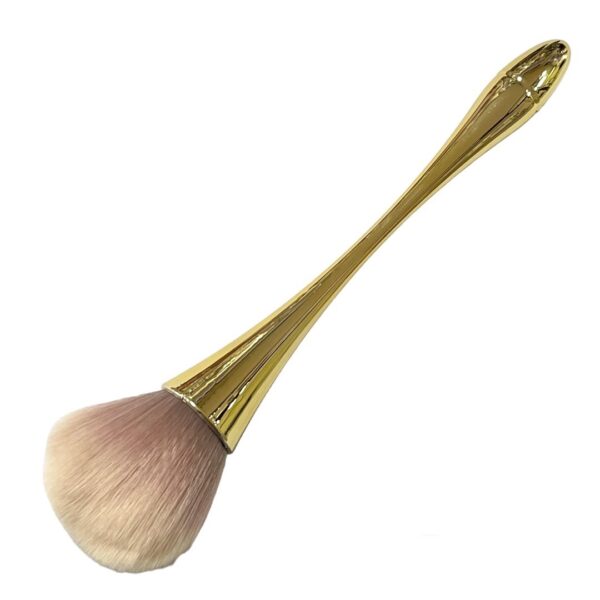 Pincel espanador gota dourado