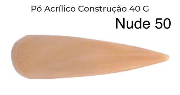 NUDE 50 PO ACRILICO MAJESTIC NAILS