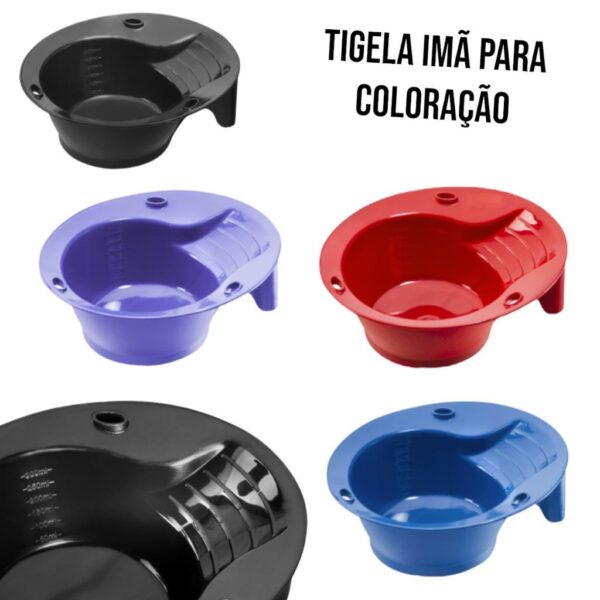 Tigela imã P/Coloração Dompel