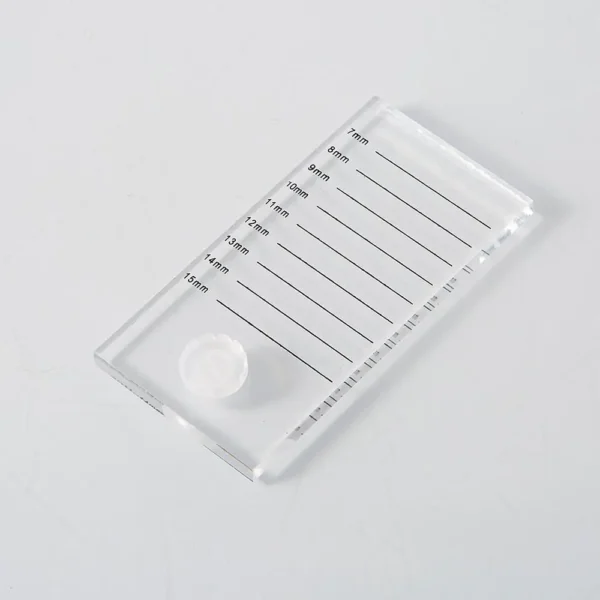PLACA ACRILICA CILIOS.