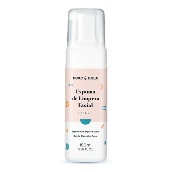 Espuma Mousse de Limpeza Facial 150ml - Della e Delle
